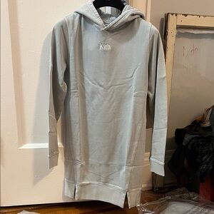 Kith Heather Gray Hoodie Dress